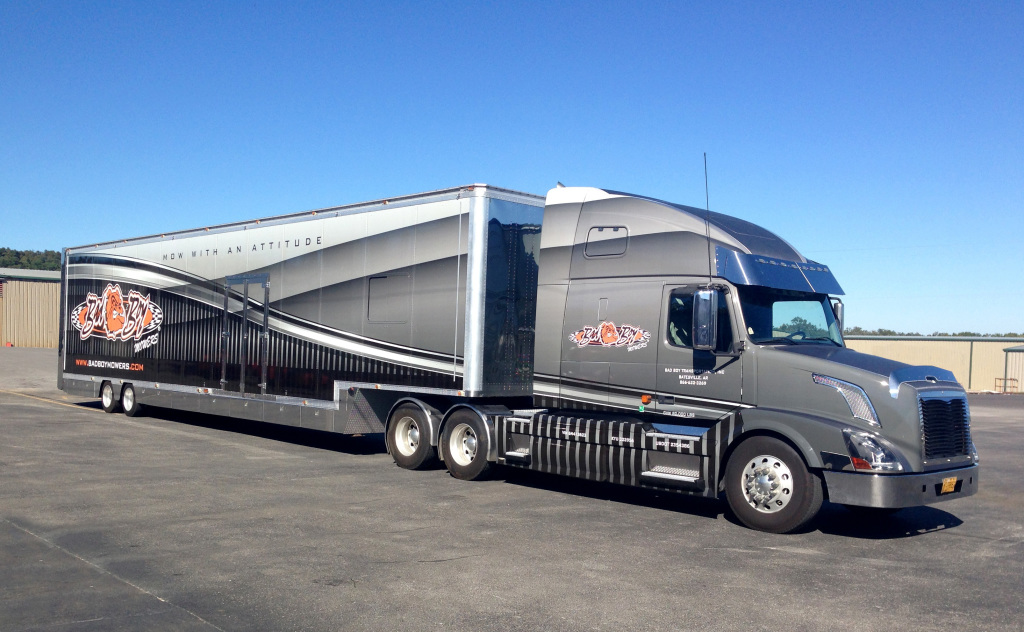 ChrisMarketing Tractor Trailer Wrap Show Trailer